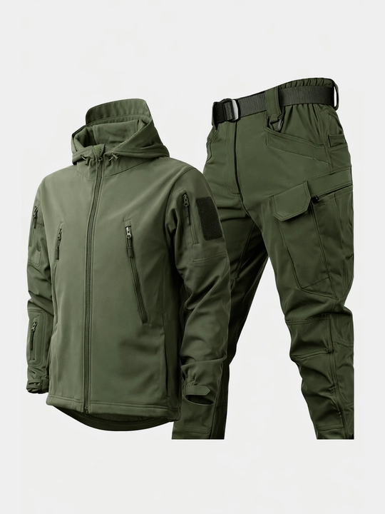 Taktik Softshell 5.11 komplekt — qishki, kurtka va shim, suv o‘tkazmaydigan