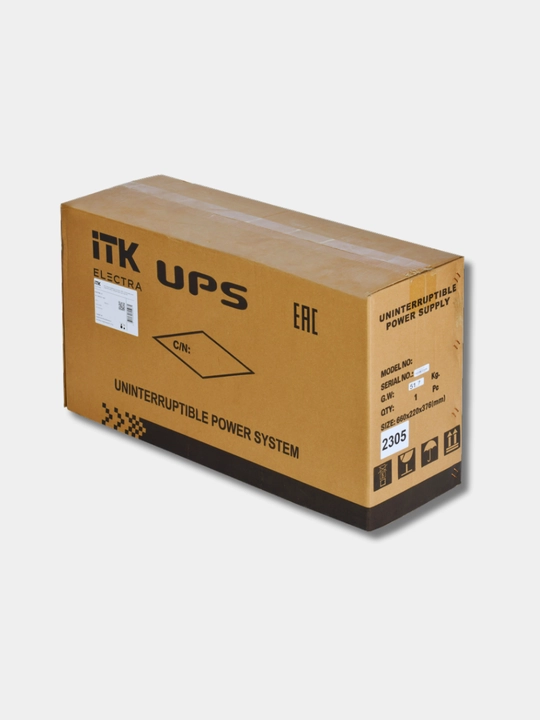 UPS LCD displeyli bir fazali chiziqli-interaktiv ITK ELECTRA LT
