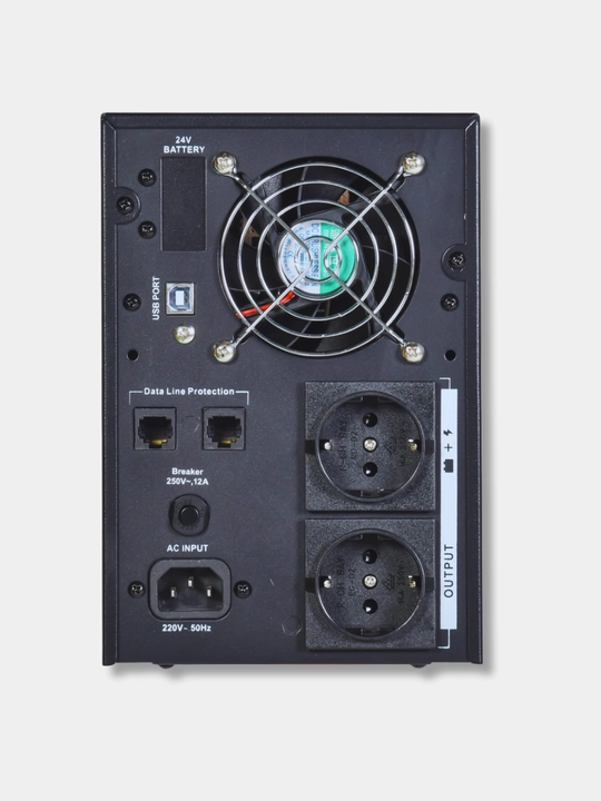 UPS LCD displeyli bir fazali chiziqli-interaktiv ITK ELECTRA LT