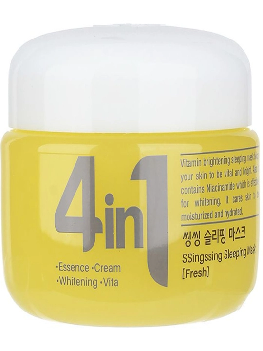 Yuz uchun tungi niqob Dr.Cellio Teunteun Sleeping Mask 4 in 1 - 