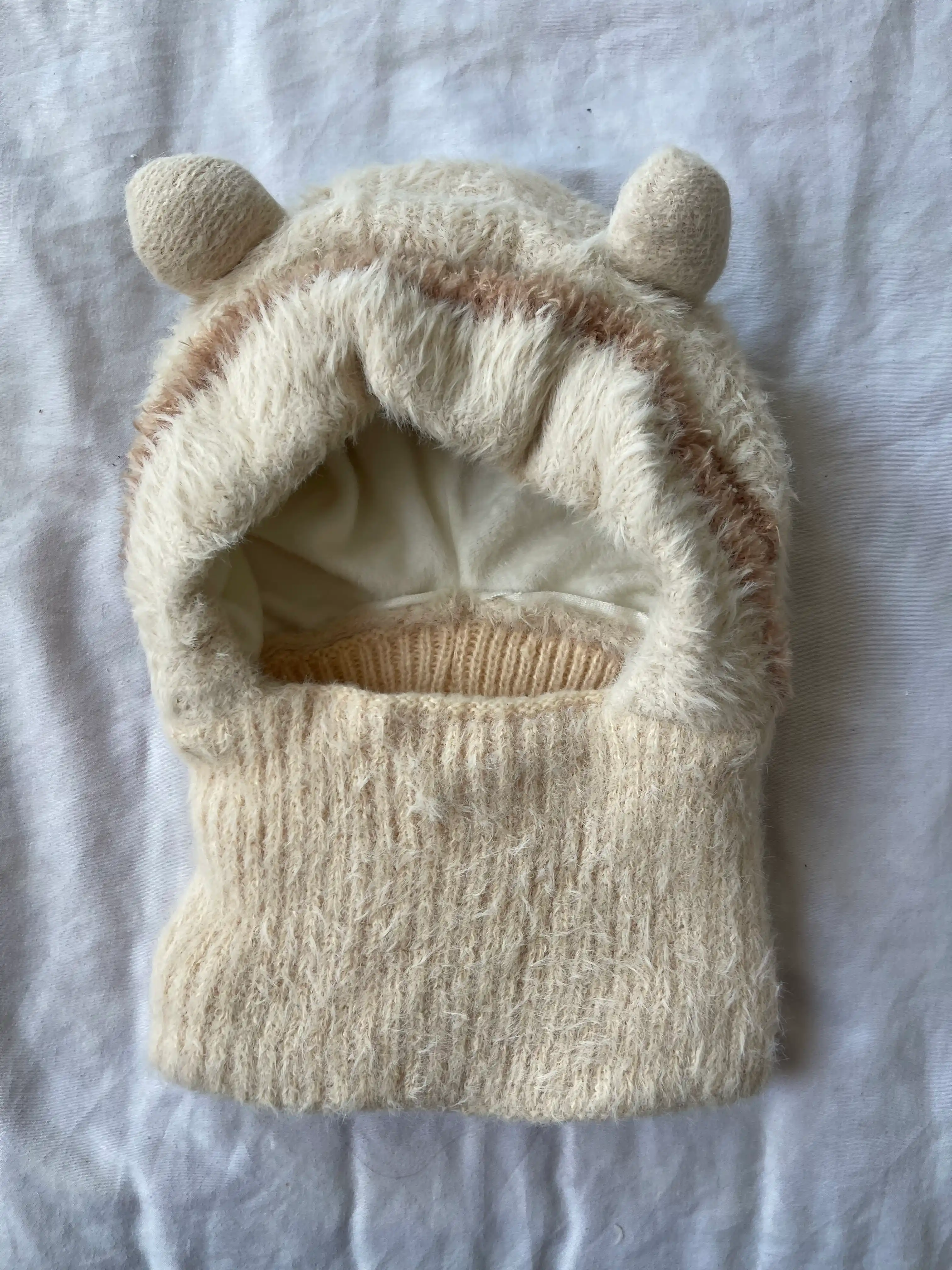 Шапка, шапка для девочек, шапка шарф, комплект шапка и шарф, 6–12 лет