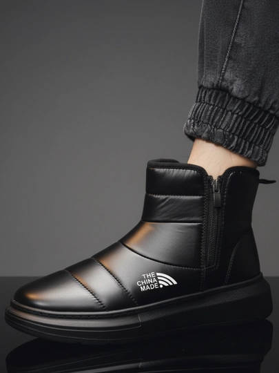 Мужская зимняя обувь тёплые, лёгкие и удобные меховые — BRENDK-ZEGNA-УГОЛЬН-43
