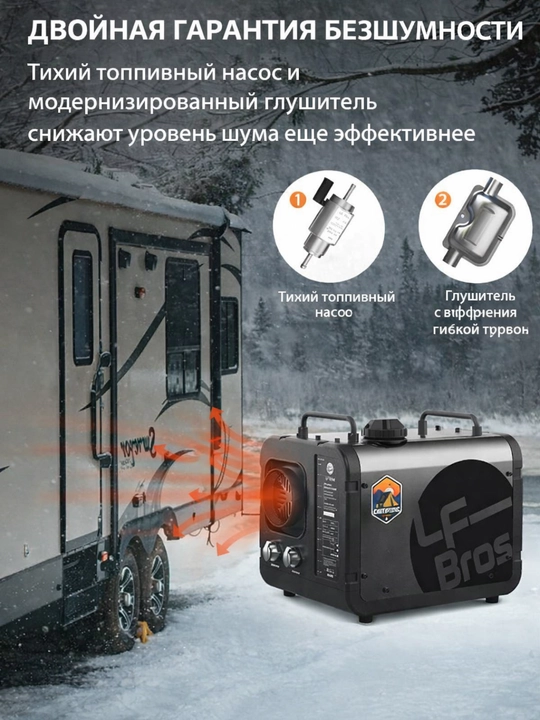 N2Pro 5 кВт дизельный обогреватель