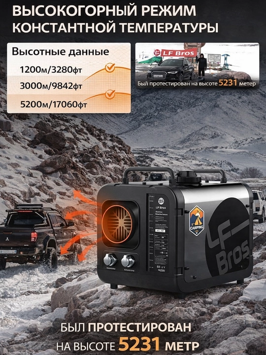 N2Pro 5 кВт дизельный обогреватель