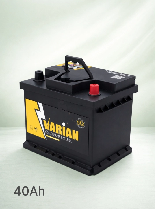 Автомобильный аккумулятор VARIAN 12V 40Ah R, Герметичный кальциевый - 