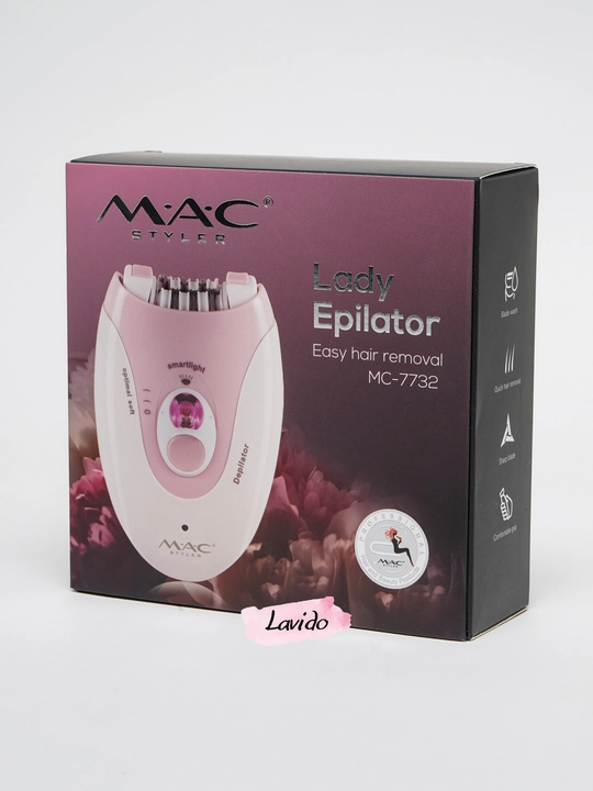 Simsiz epilyator M.A.C. Styler, ayollar uchun professional depilyator