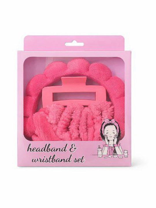 Набор из повязки на голову и браслета (Headband & Wristband Set) - 