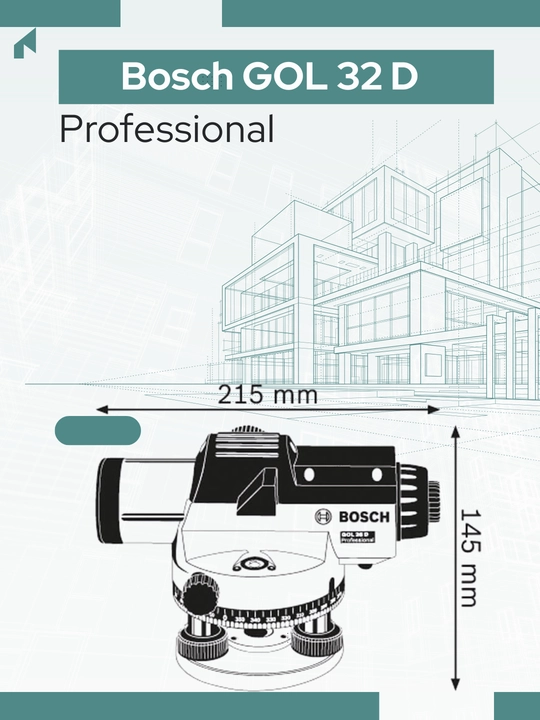 Bosch GOL 32 D Professional optik nivelir