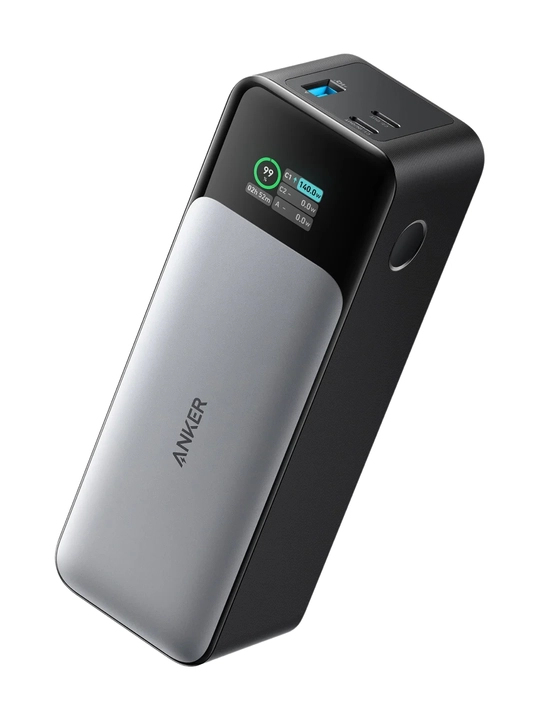 Powerbank Anker Prime 737 Power Bank 24000 mAh 140W – noutbuk va MacBook uchun powerbank