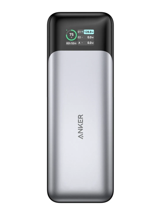 Powerbank Anker Prime 737 Power Bank 24000 mAh 140W – noutbuk va MacBook uchun powerbank