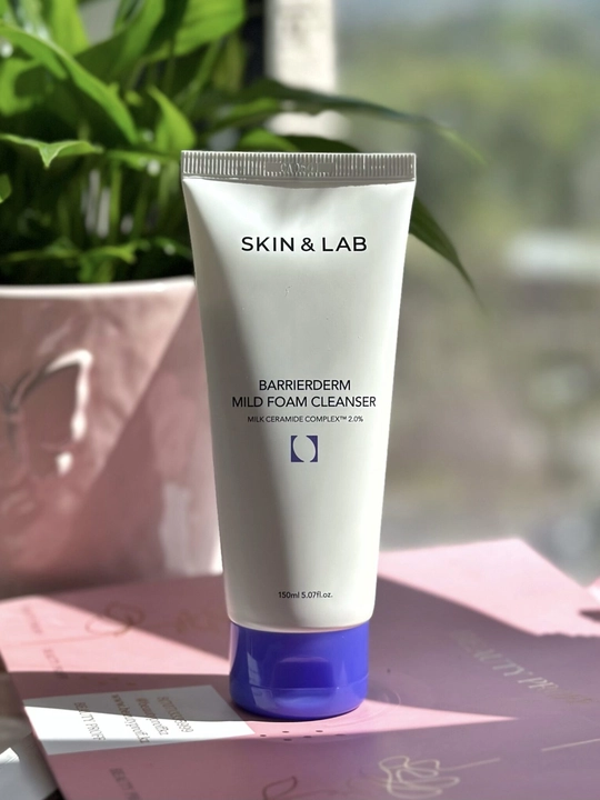 Yuz terisini tozalash uchun ko'pik, Skin&Lab, Barrierderm Mild Foam Cleanser, 150 ml