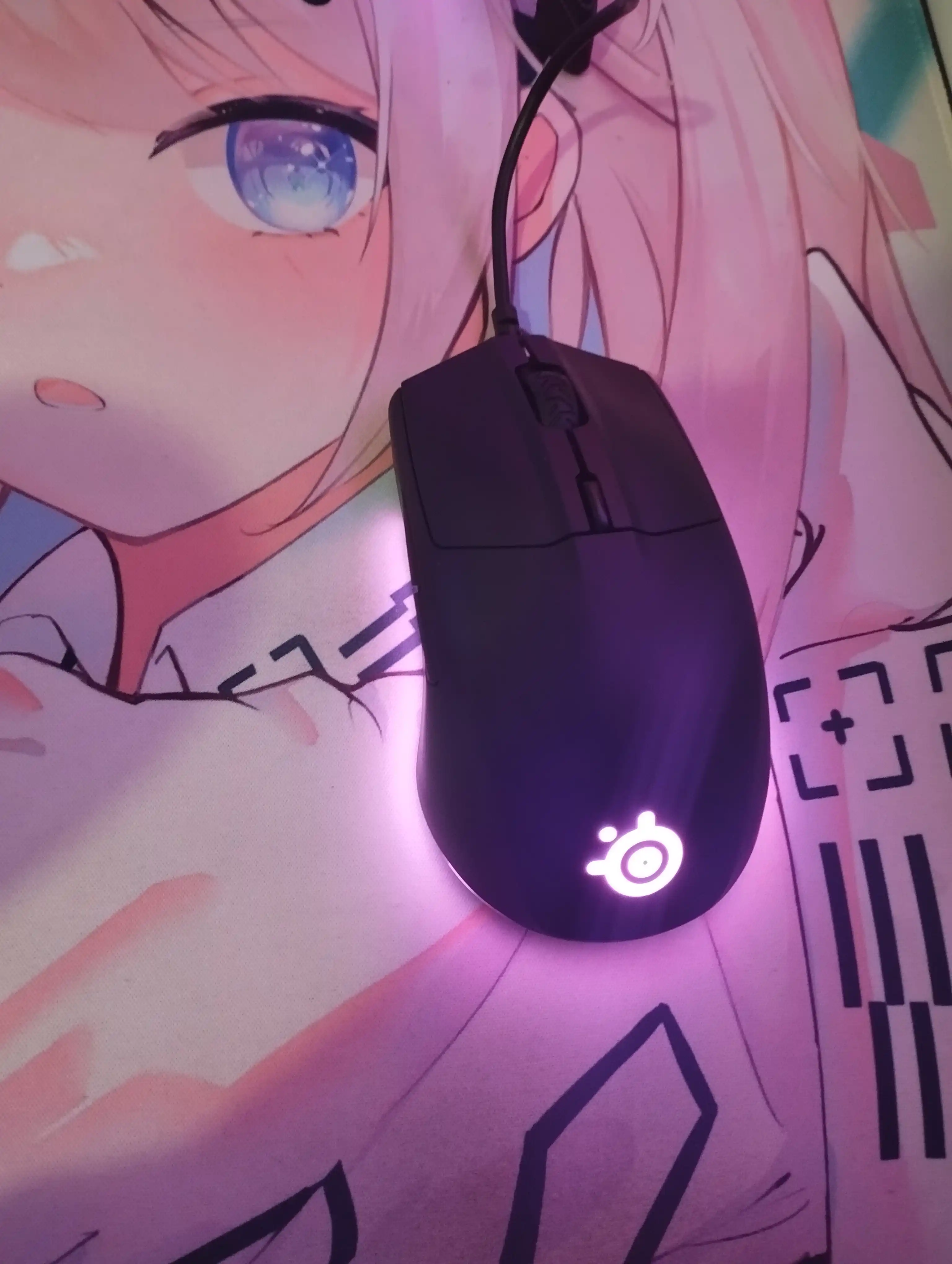 SteelSeries Rival 3 o‘yin sichqonchasi — 8500 DPI, RGB, 6 tugma