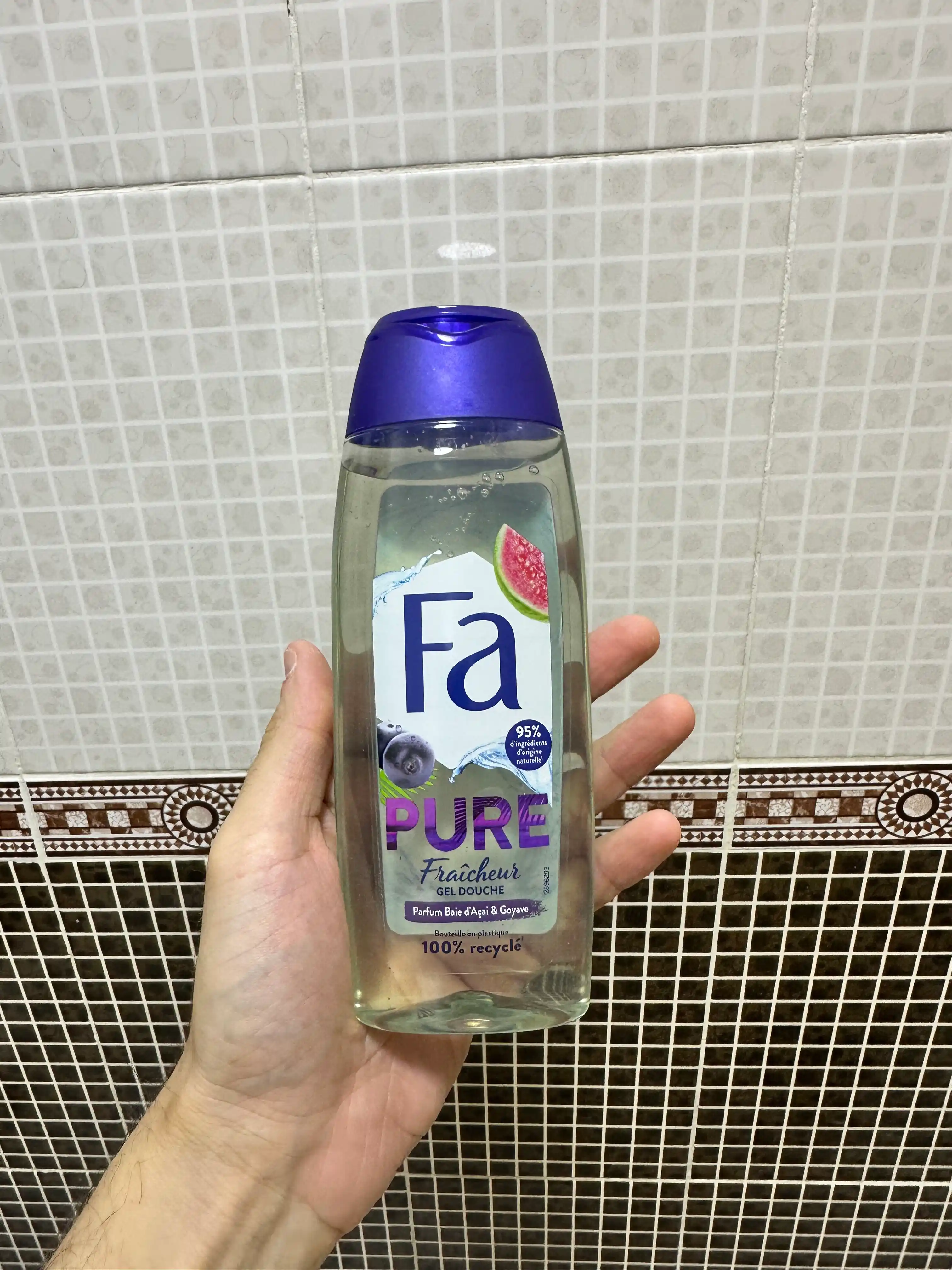 Гель для душа Fa Pure Fresh Guava & Acai Berry, 250 мл