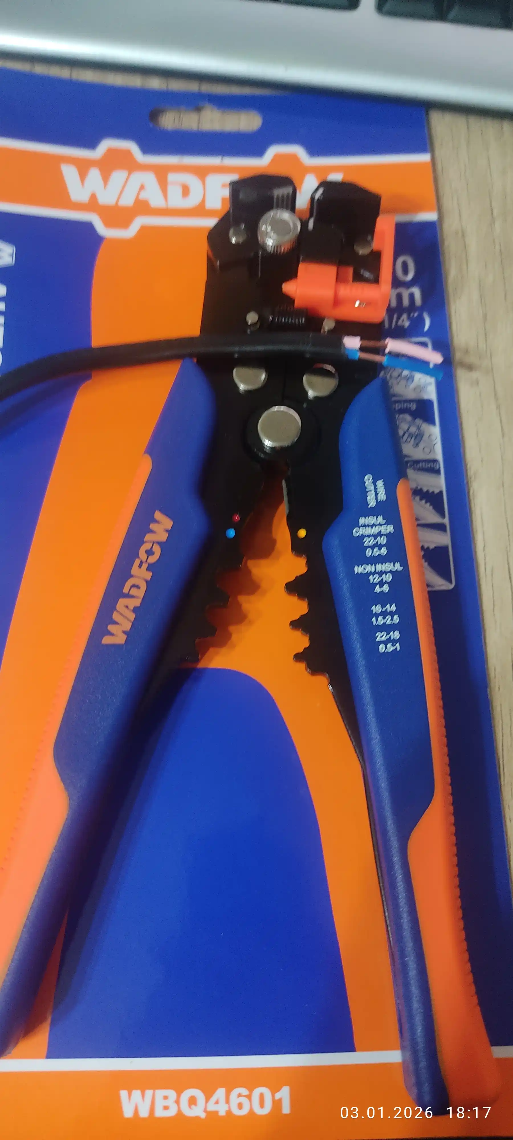 Izolyatsyani yechish uchun avtomatik qurilma 210 mm