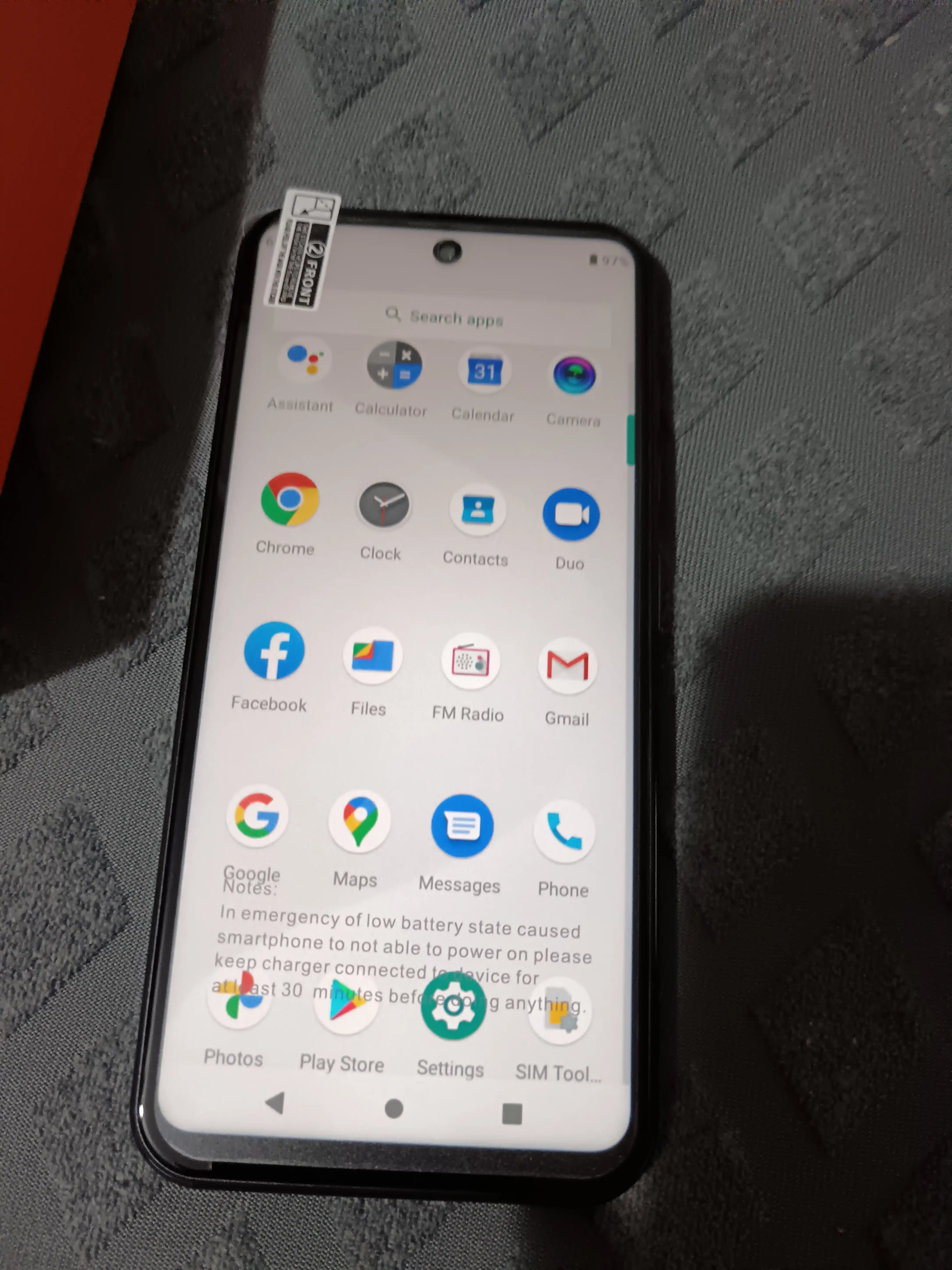 Смартфон W&O X200 4/64 ГБ, телефон на системе Android, 4G