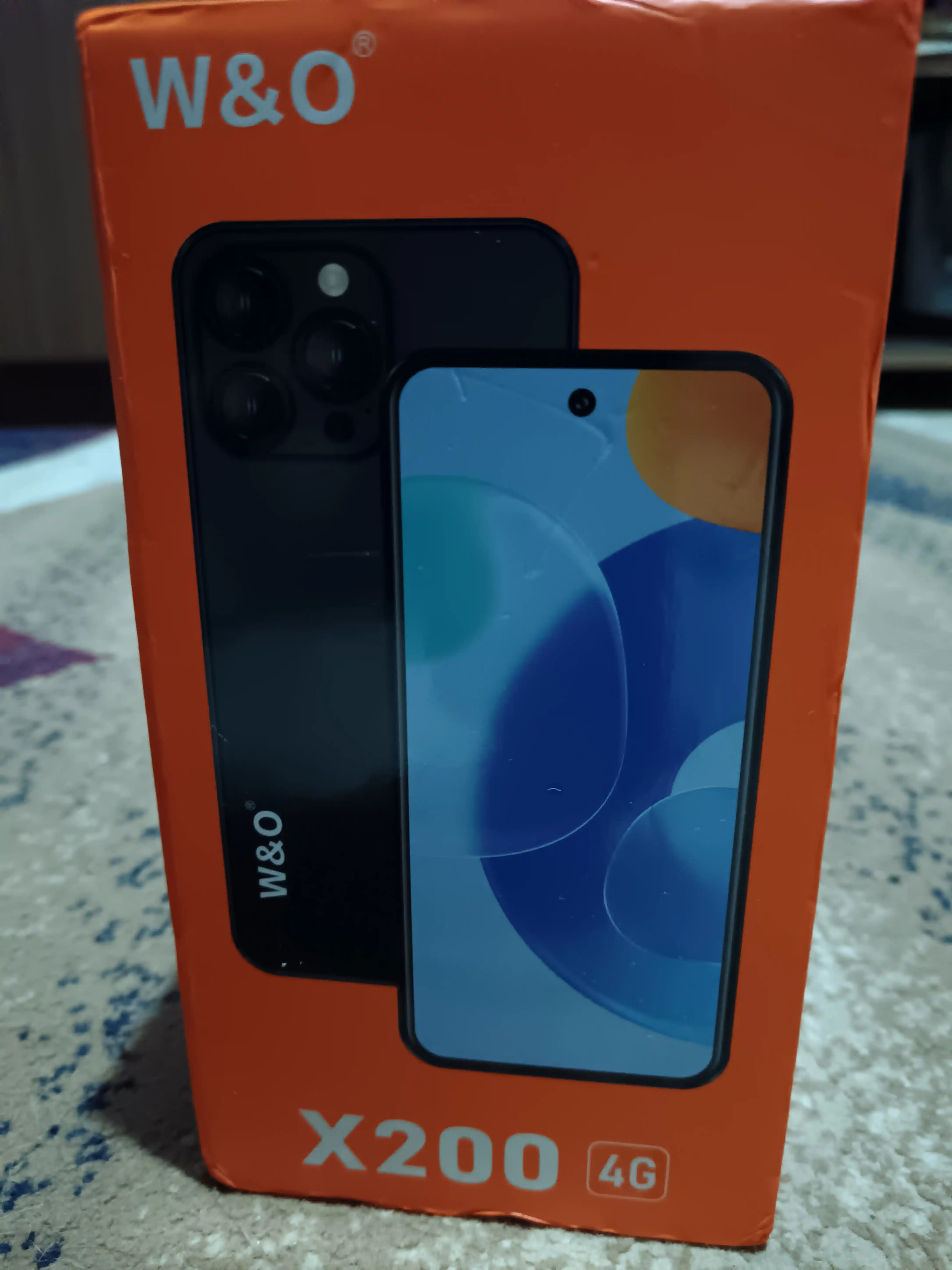 Смартфон W&O X200 4/64 ГБ, телефон на системе Android, 4G
