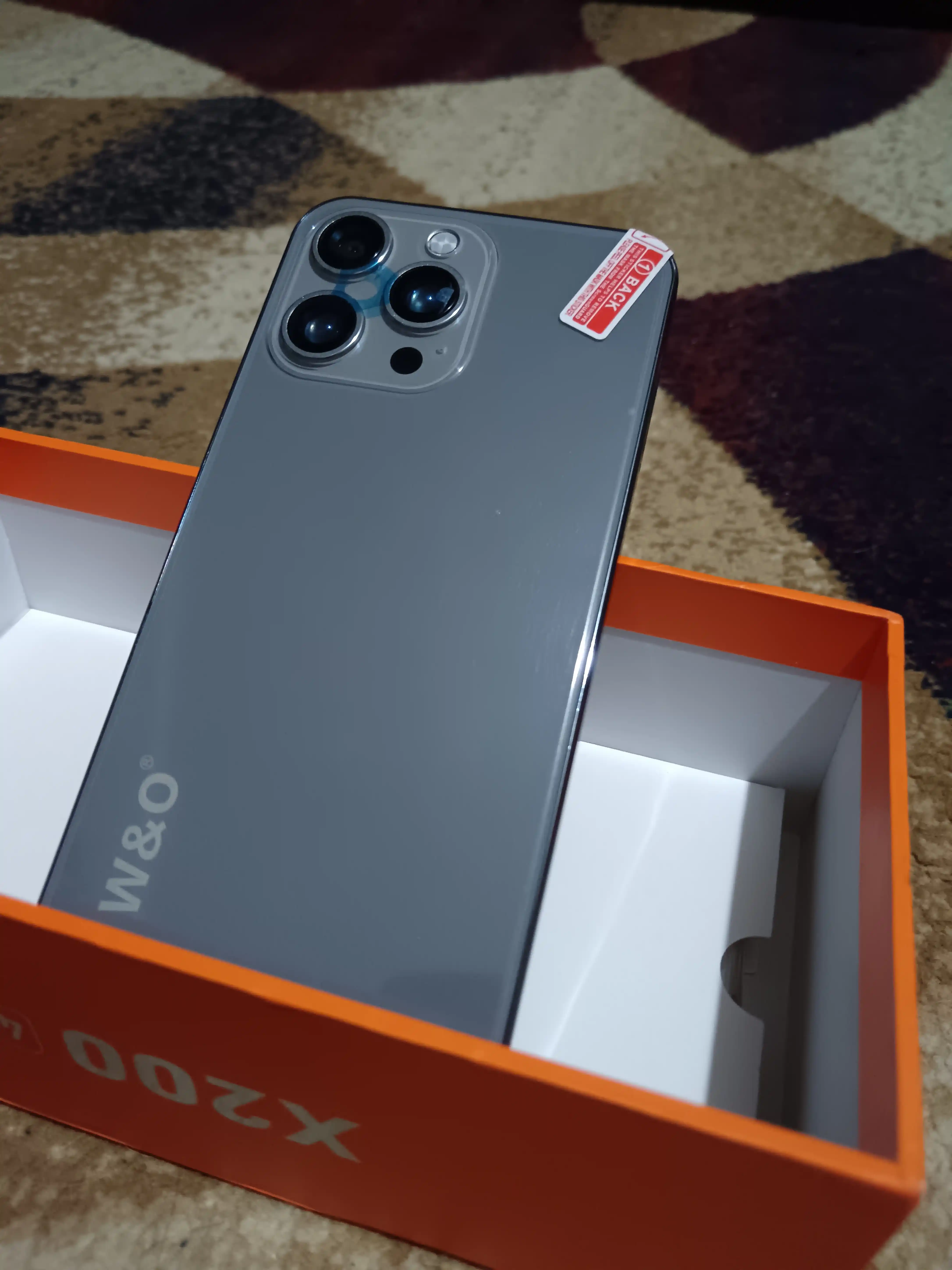 Смартфон W&O X200 4/64 ГБ, телефон на системе Android, 4G