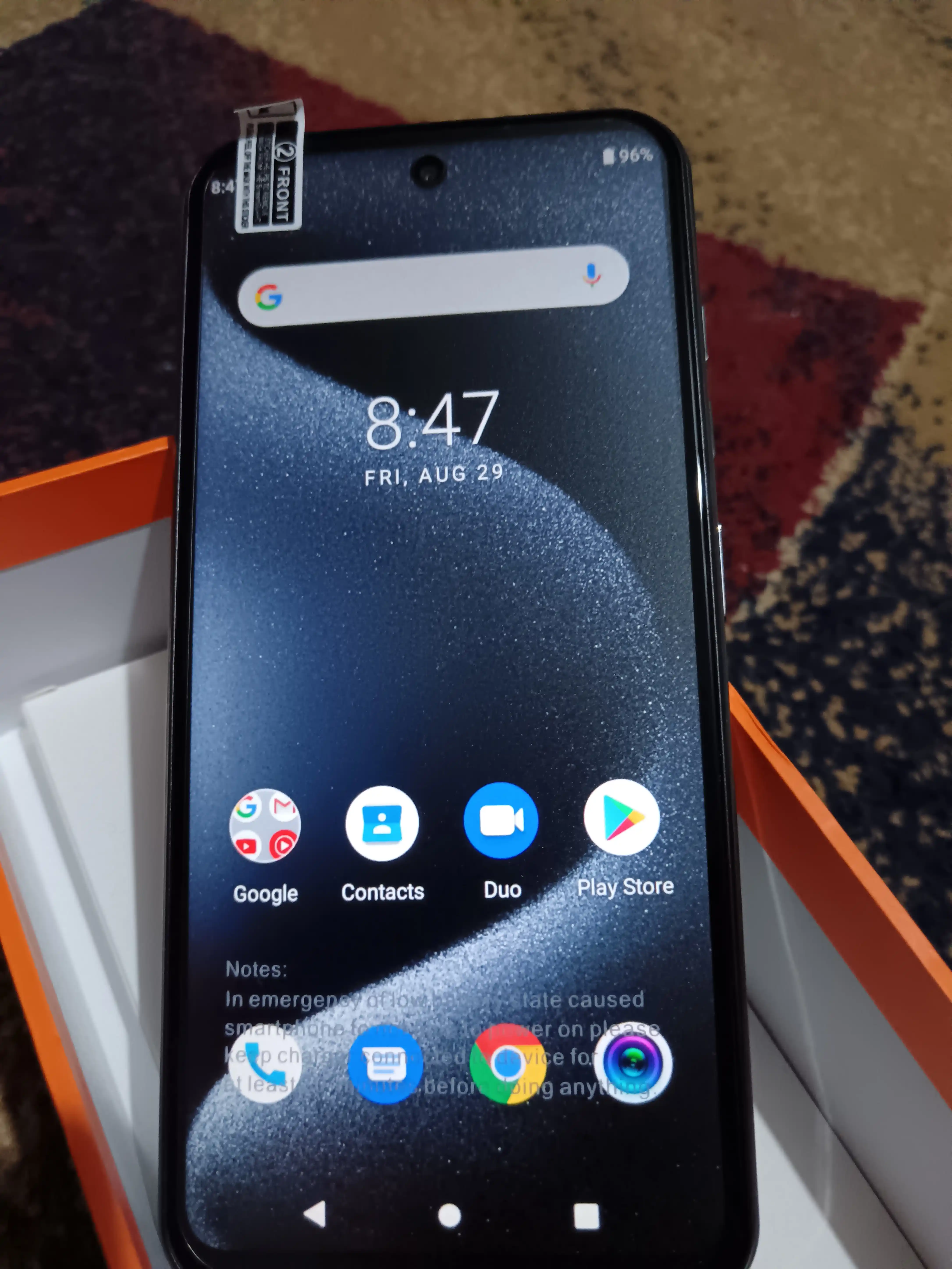 Смартфон W&O X200 4/64 ГБ, телефон на системе Android, 4G