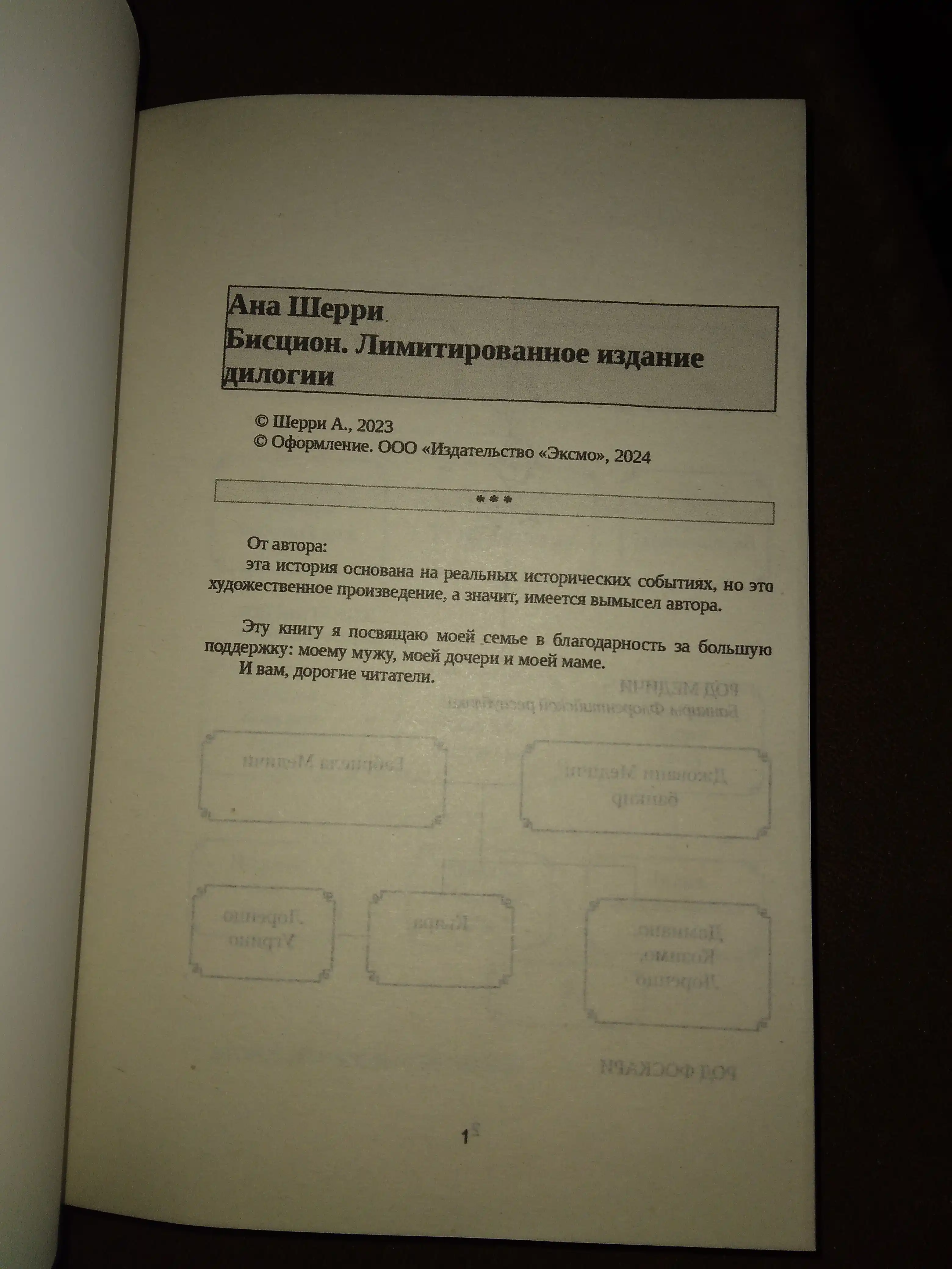 Ana Sherri. Bistsion, Limitirovannoye izdaniye dilogii