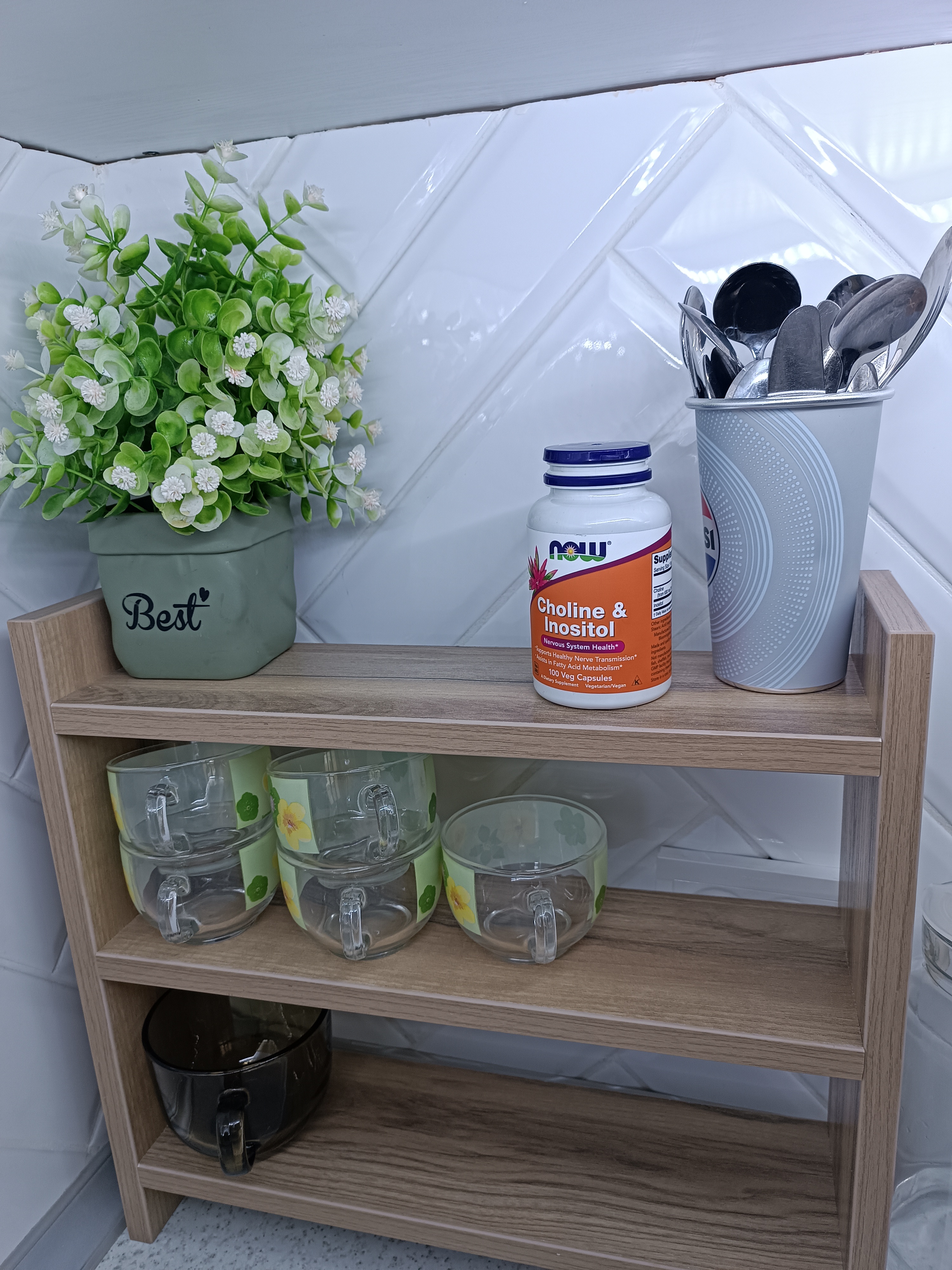 NOW Foods, Xolin va Inositol, 100 kapsula, Halol