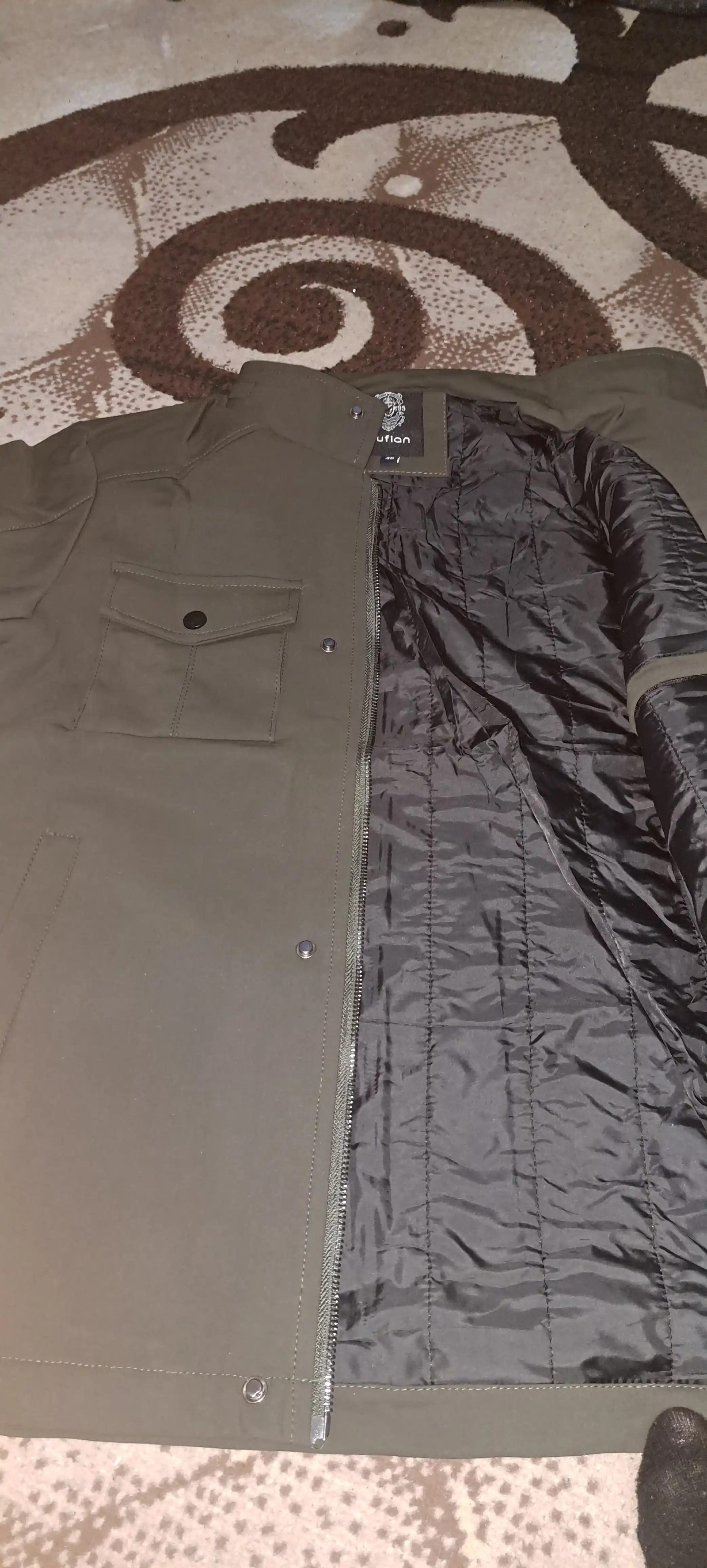 Erkaklar yengil kurtkasi, demisezon, polyester, ichi sintepon, kuz-qish-bahor