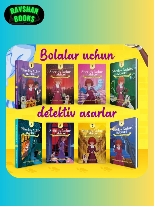 Sherlok Xolms nabirasi 1-8-qismlar - 