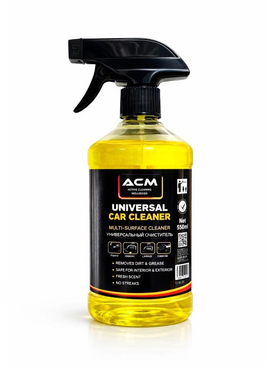 Универсальный очиститель для автомобиля ACM Universal Car Cleaner, 550 мл - 