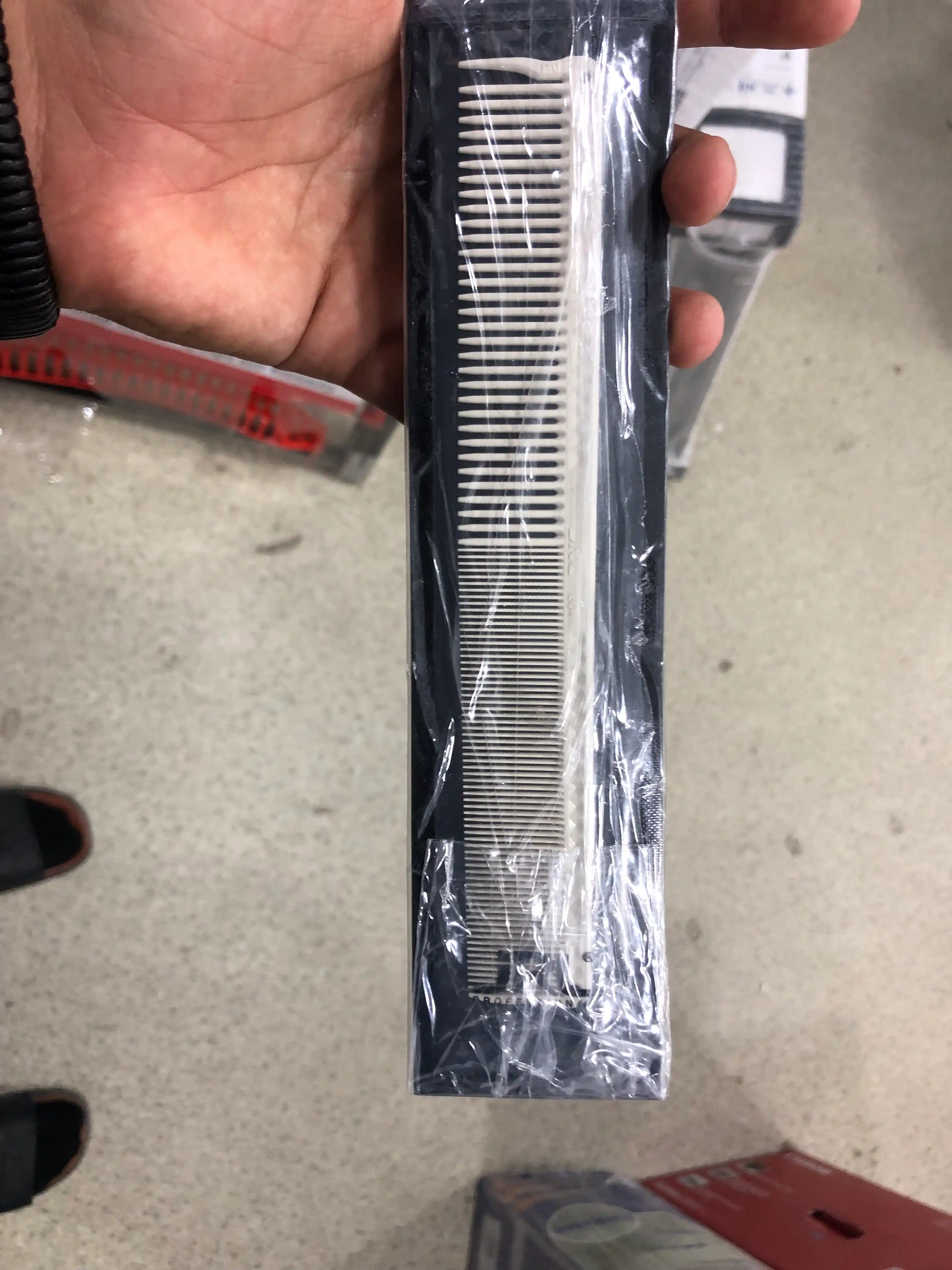 JRL Расческа fine cutting comb 7.4 J304