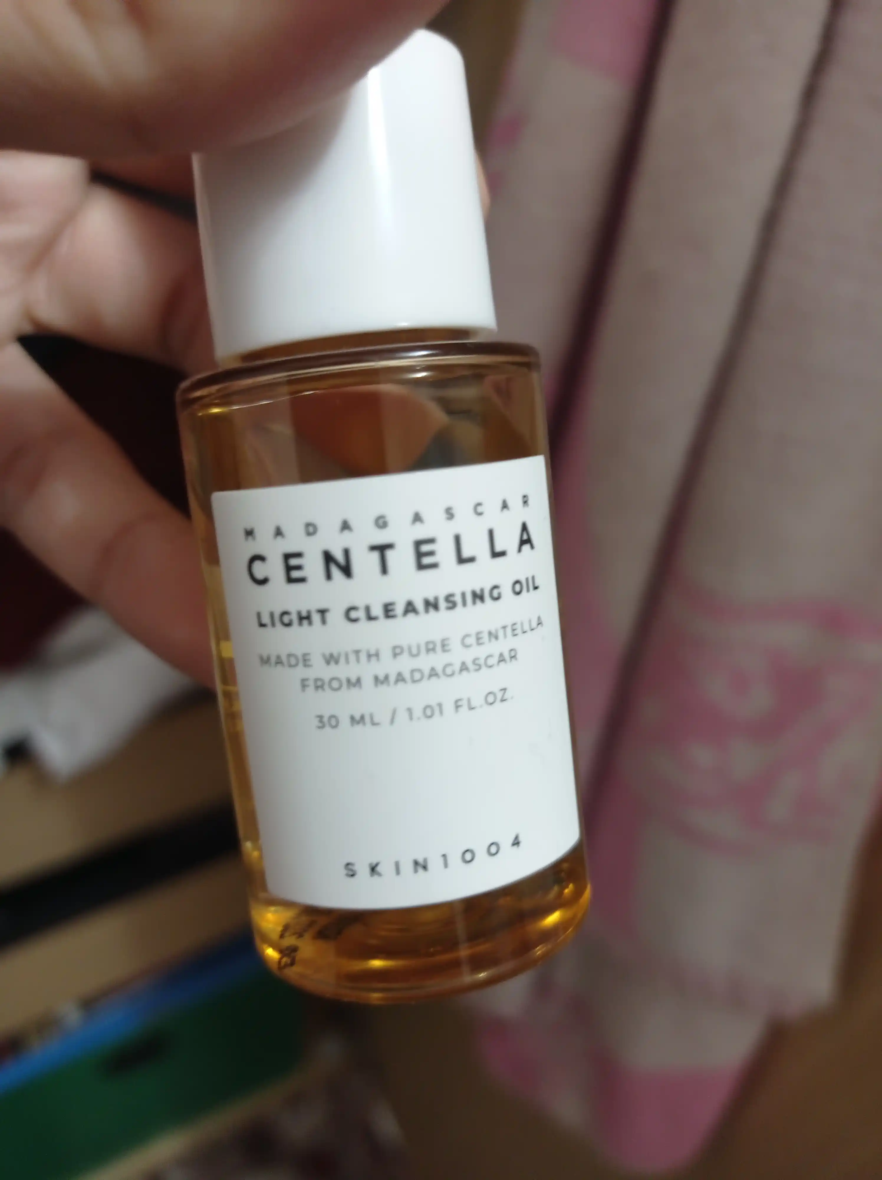 SKIN1004 Madagascar Centella Light Cleansing Oil, 30 ml, yengil tozalovchi gidrofil moy
