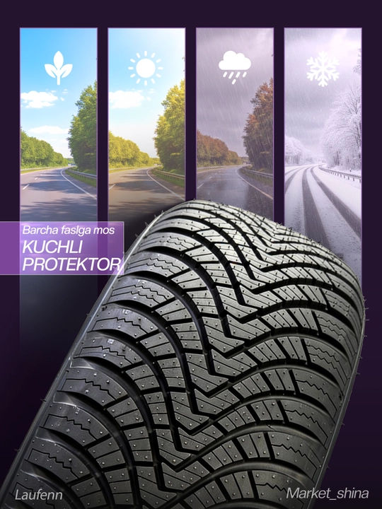 Laufenn 4 faslli avtoshinasi - Hankook brendiga qarashli sifatli mahsulot