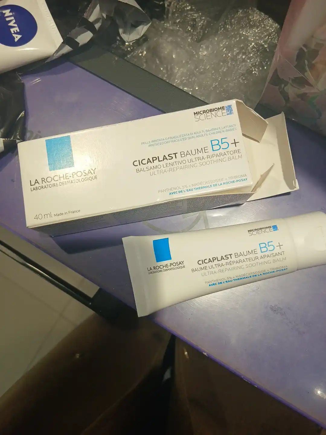 Tinchlantiruvchi ko'p regenerativ balzam LA ROCHE-POSAY CICAPLAST B5+ , 40 ml