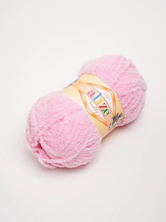 To'quv ipi  Alize Softy - 115 m, 50 g, 100% mikropolyester, qadoqda 1 dona - 