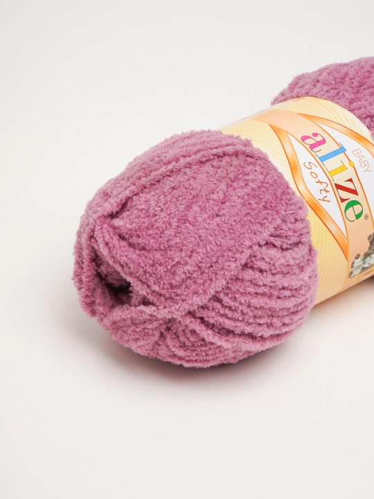 To'quv ipi  Alize Softy - 115 m, 50 g, 100% mikropolyester, qadoqda 1 dona