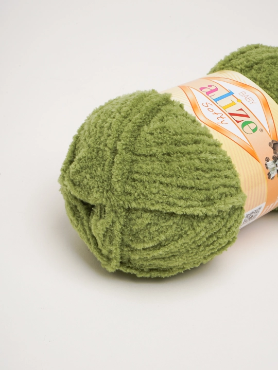 To'quv ipi  Alize Softy - 115 m, 50 g, 100% mikropolyester, qadoqda 1 dona