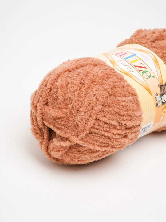 To'quv ipi  Alize Softy - 115 m, 50 g, 100% mikropolyester, qadoqda 1 dona