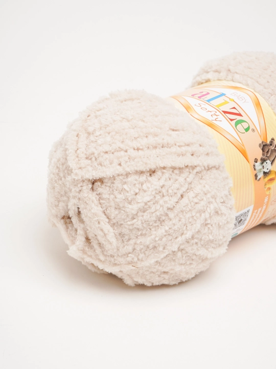 To'quv ipi  Alize Softy - 115 m, 50 g, 100% mikropolyester, qadoqda 1 dona