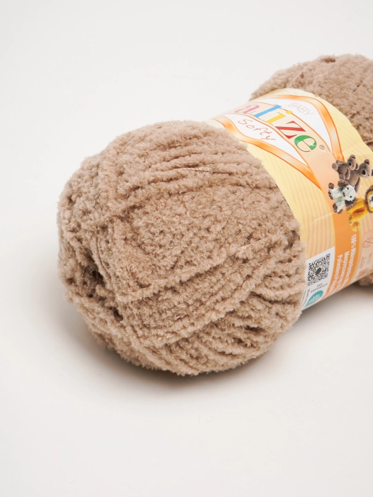 To'quv ipi  Alize Softy - 115 m, 50 g, 100% mikropolyester, qadoqda 1 dona
