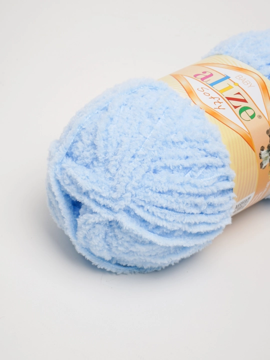To'quv ipi  Alize Softy - 115 m, 50 g, 100% mikropolyester, qadoqda 1 dona