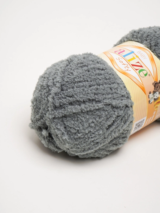 To'quv ipi  Alize Softy - 115 m, 50 g, 100% mikropolyester, qadoqda 1 dona