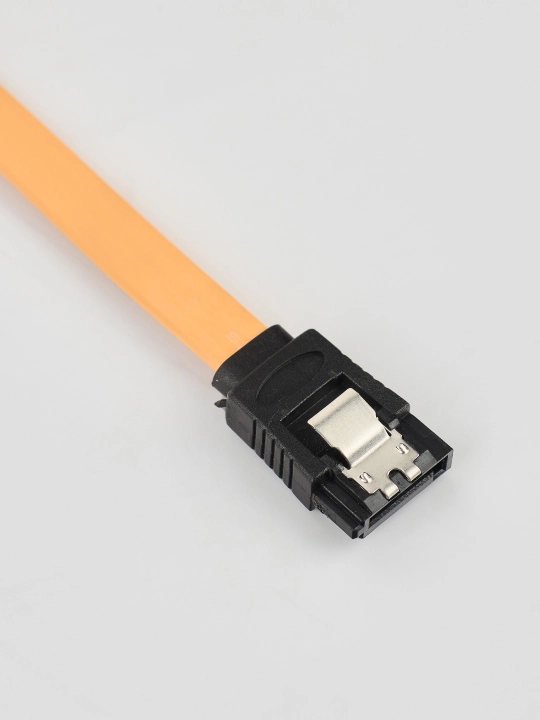 SATA shleyf kabel, 6 Gb/s, SSD, HDD, DVD ni ulash uchun qulf bilan