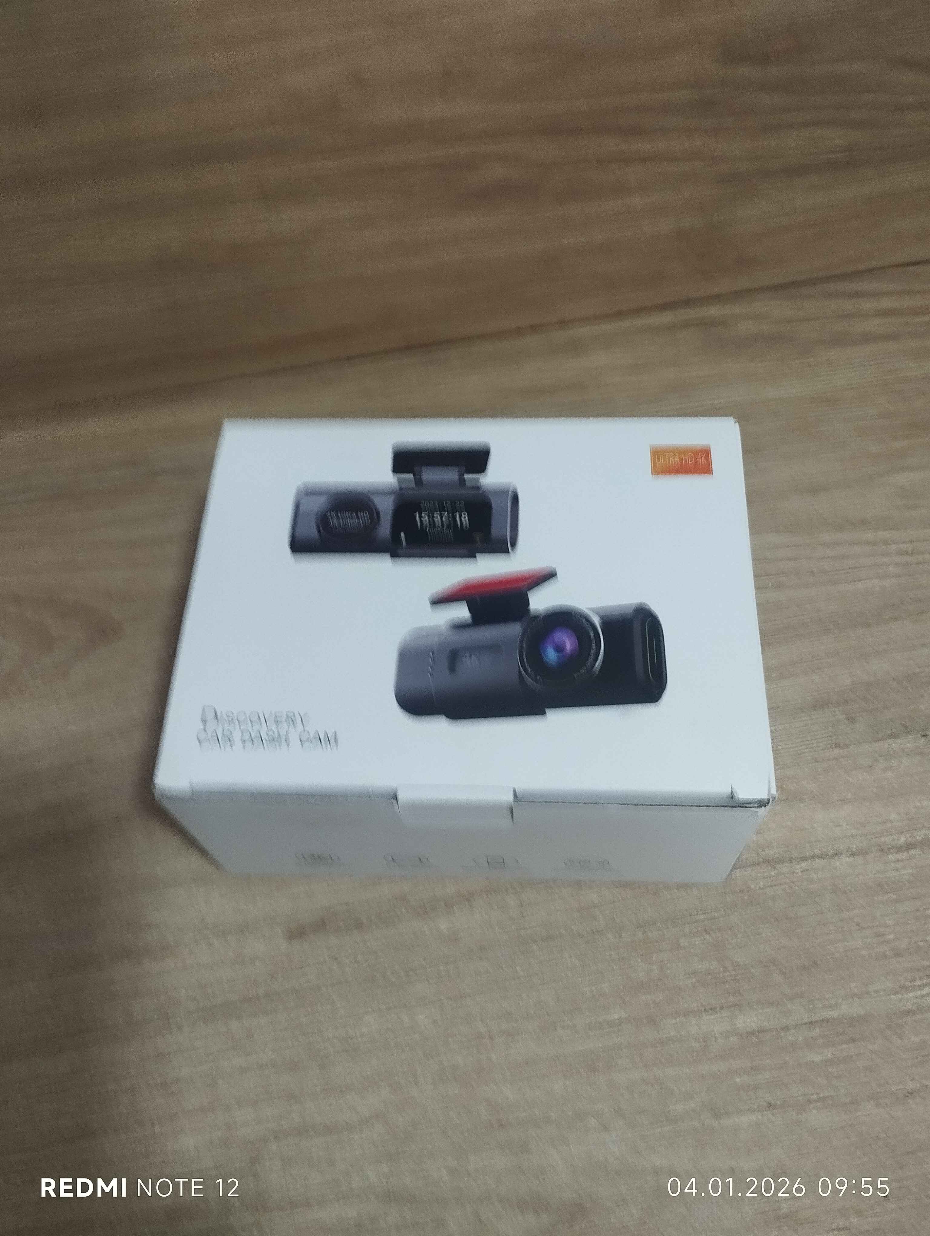 Видеорегистратор DASH CAMERA 4K+AHD 1080 FULL HD,Wi-Fi, GPS+64 ГБ, 1,5-дюймовый HD-дисплей
