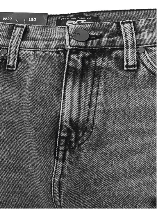 Ayollar uchun jinsi shimlar "Bjeans" Premium Tailored, mukammal bichim, yuqori bel