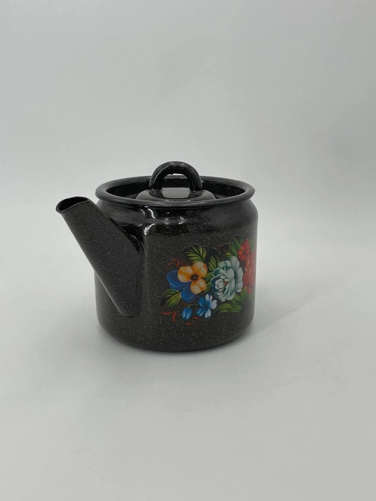 Чайник, чайник заварочный с крышкой 1 литр эмалированный