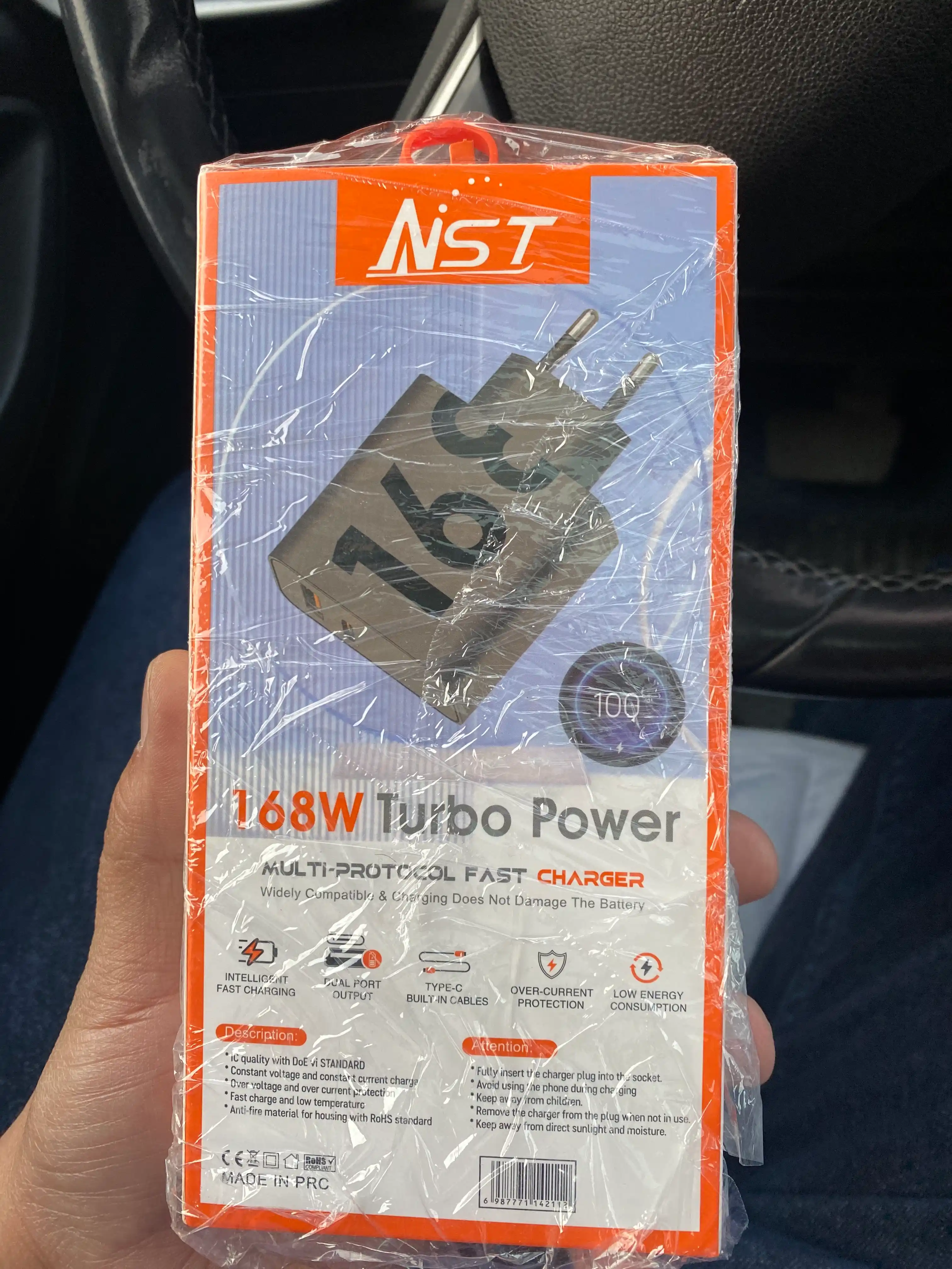Быстрое зарядное устройство Turbo Charger для телефонов Samsung и Redmi