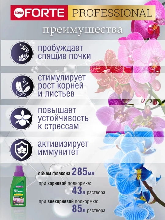 Bona Forte «Здоровье» для орхидей — укрепляет иммунитет