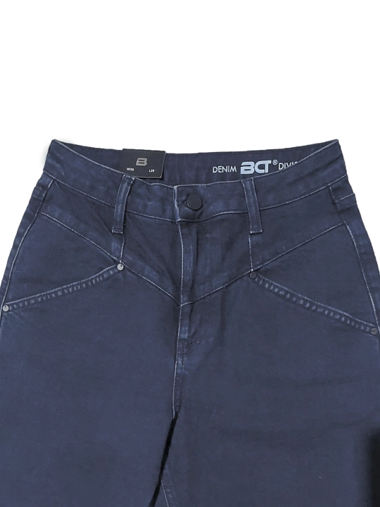 Ayollar uchun jinsi shimlar "Bjeans" Premium Tailored, mukammal bichim, yuqori bel