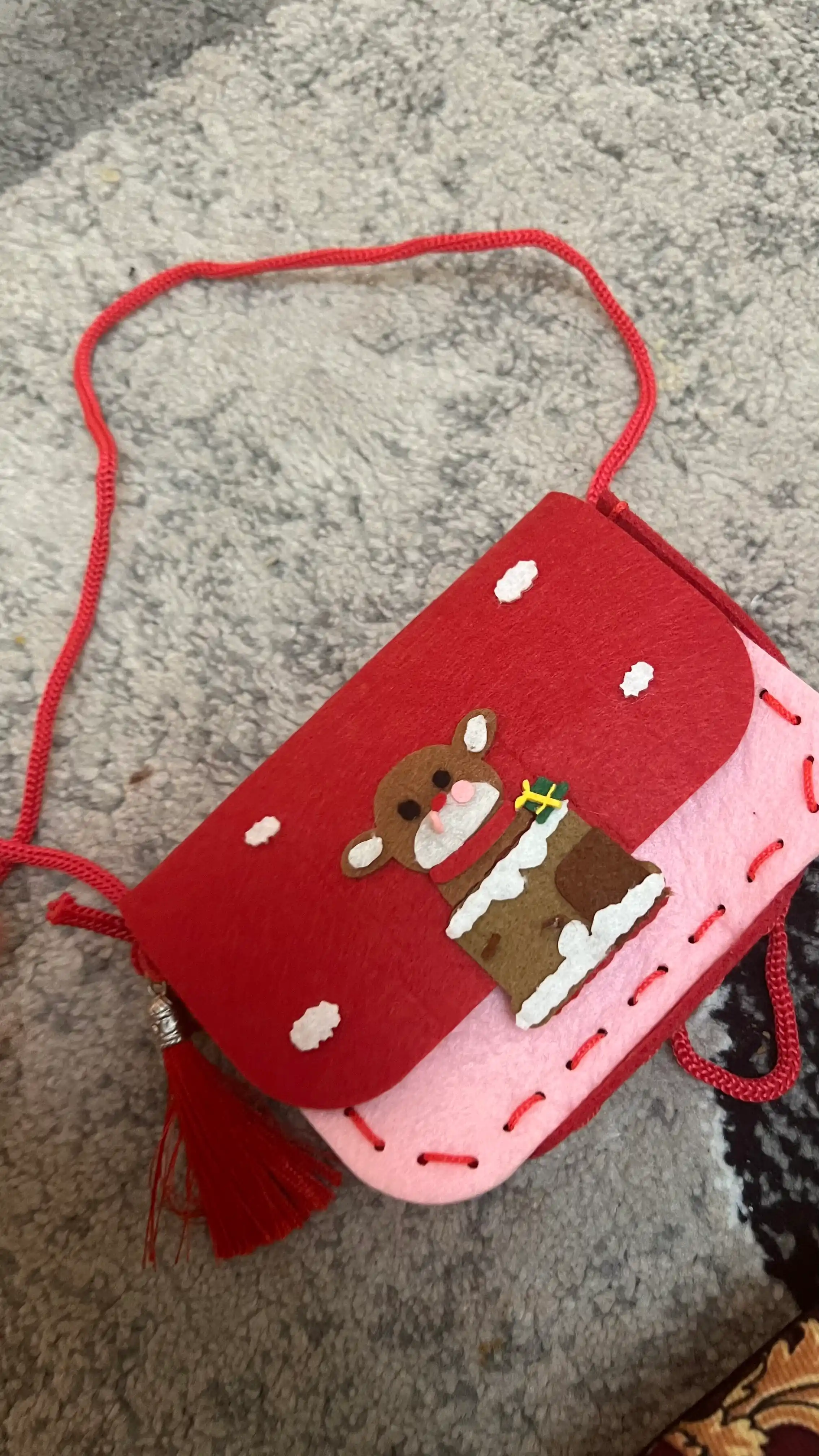 Diy для детей, набор для создания сумок и рамок своими руками, из фетра