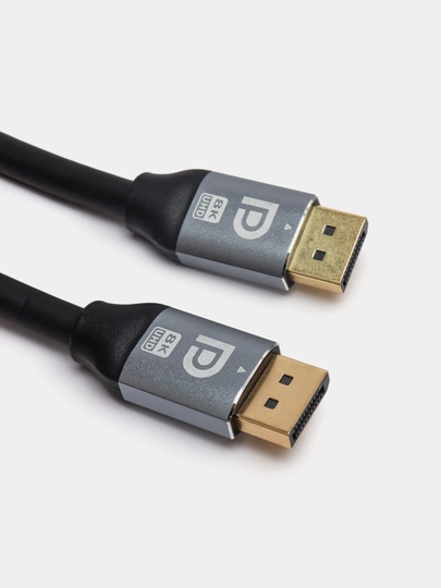 Кабель DisplayPort (DP) 1.4 - 2.1, поддержка 4K / 8K / 16K, для компьютеров и мониторов