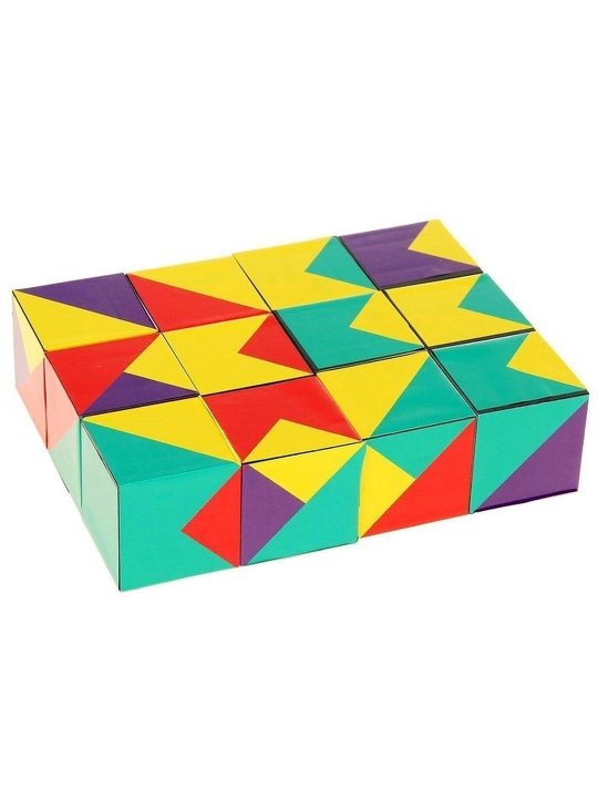 Smart Cubes bezaklari. Aqlni rivojlantirish uchun 50 ta o'yin. Iris-press