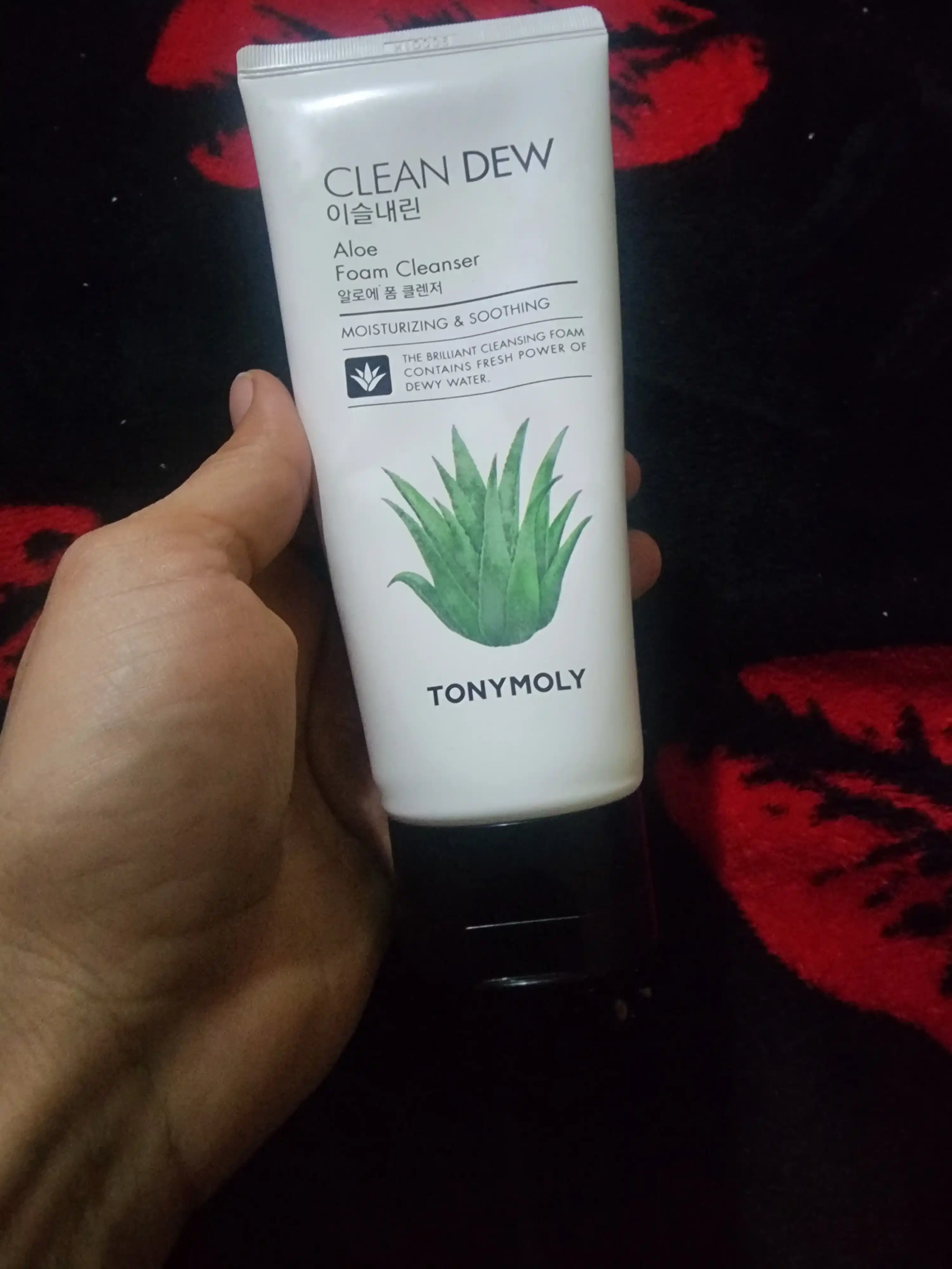 Пенка для лица TonyMoly Clean Dew, алое, 180 мл